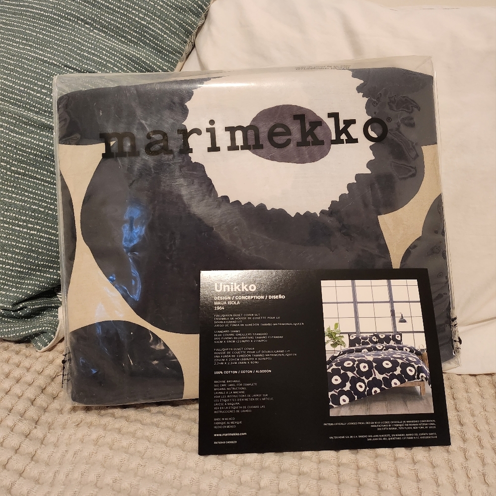 Marimekko full/queen duvet set